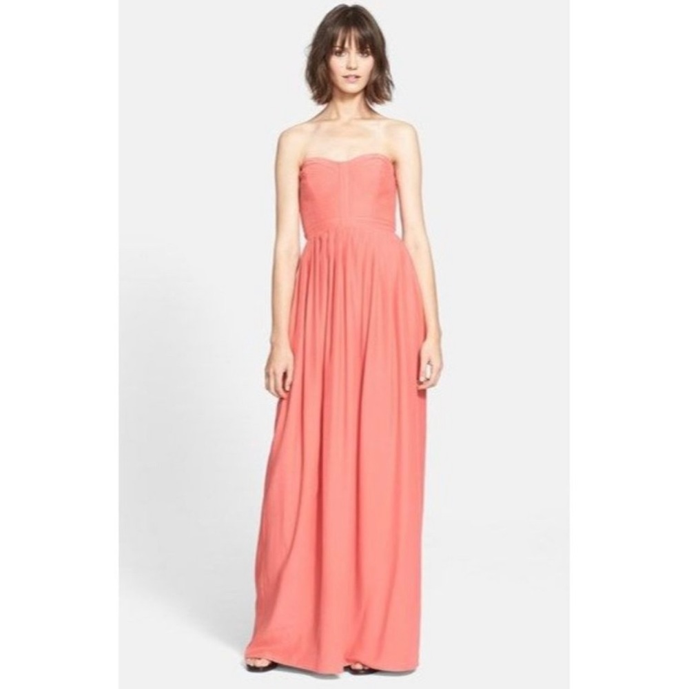 Parker Bayou Dress - Size S - Color Coral